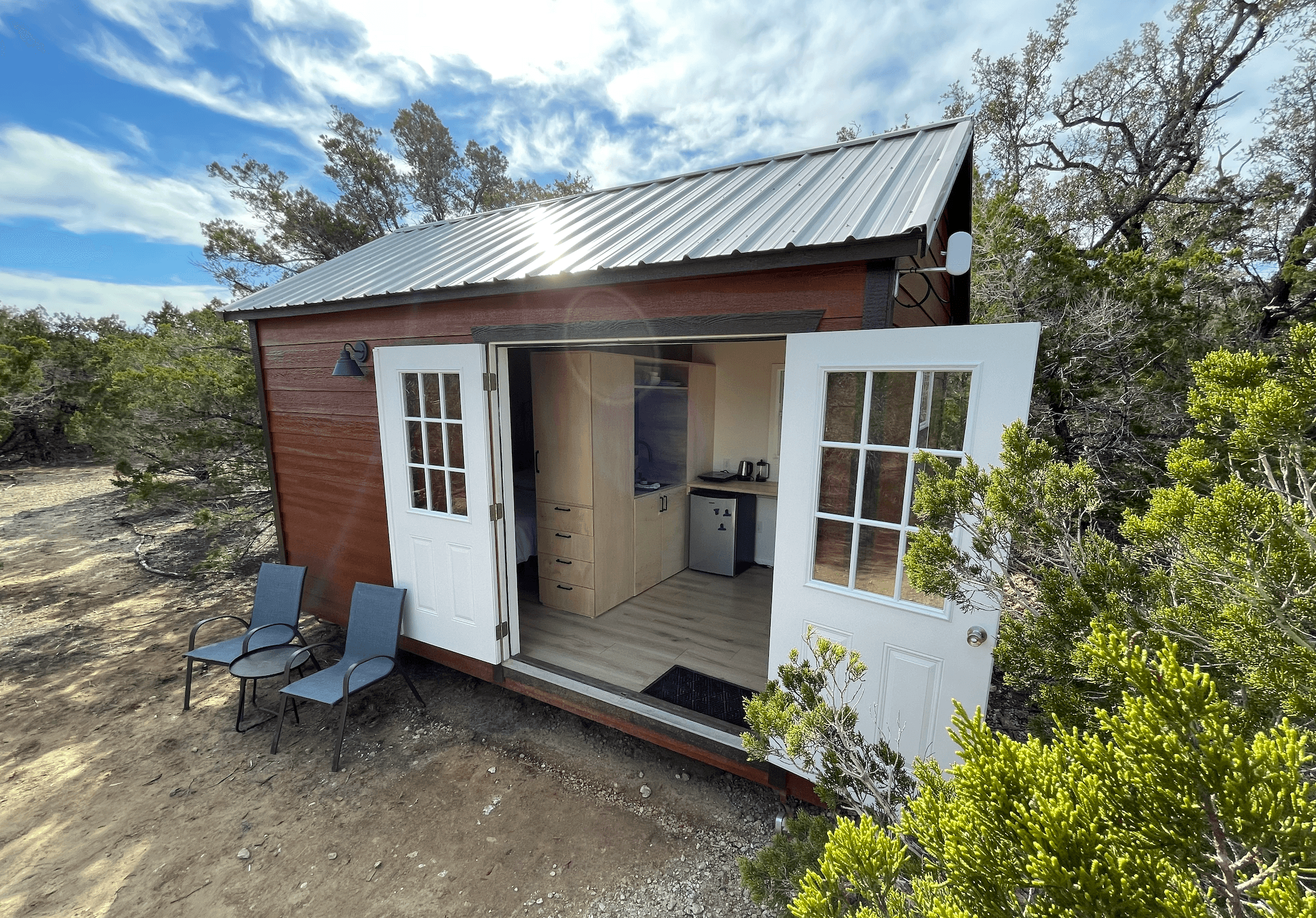 the first Tiny Cabin